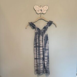 Billabong Dress Blue Tie-Dye Top with Roxy Surf Girl Vibes